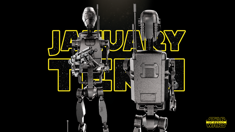 Combat Droid B1 Sculpture