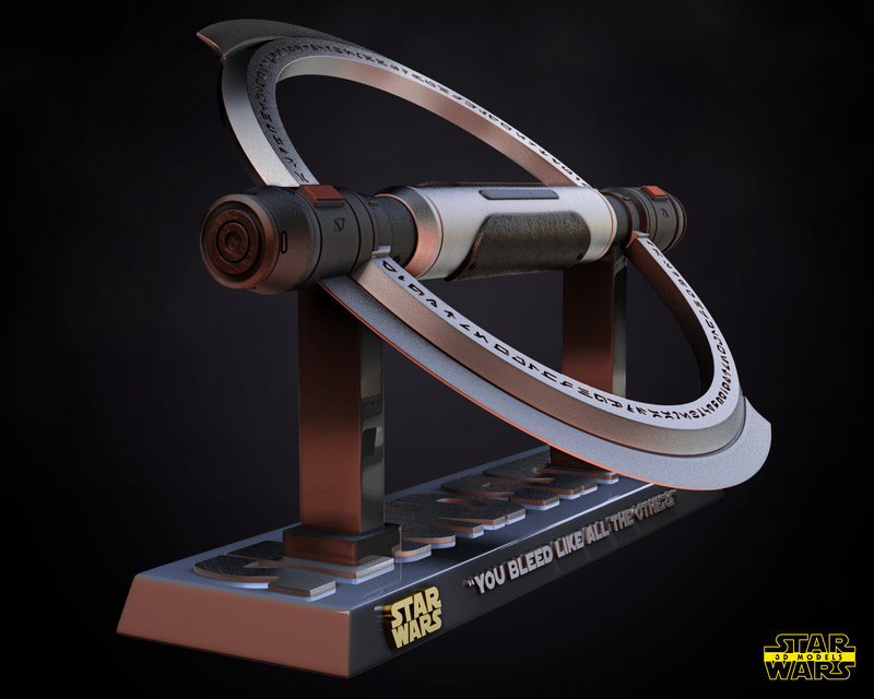 Second Sister Inquisitor Lightsaber Sculpture
