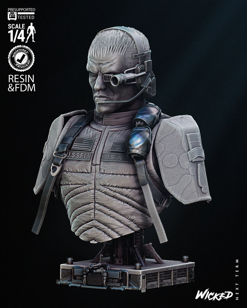 Andrew Scott Portrait Bust resin bust kit view 3