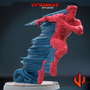 Quicksilver - Sculpt A Marvel MCP-compatible 40mm resin proxy miniature by Trident Miniatures - product image 3