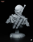 Ciri Resin Statue & Bust - Bust view 3