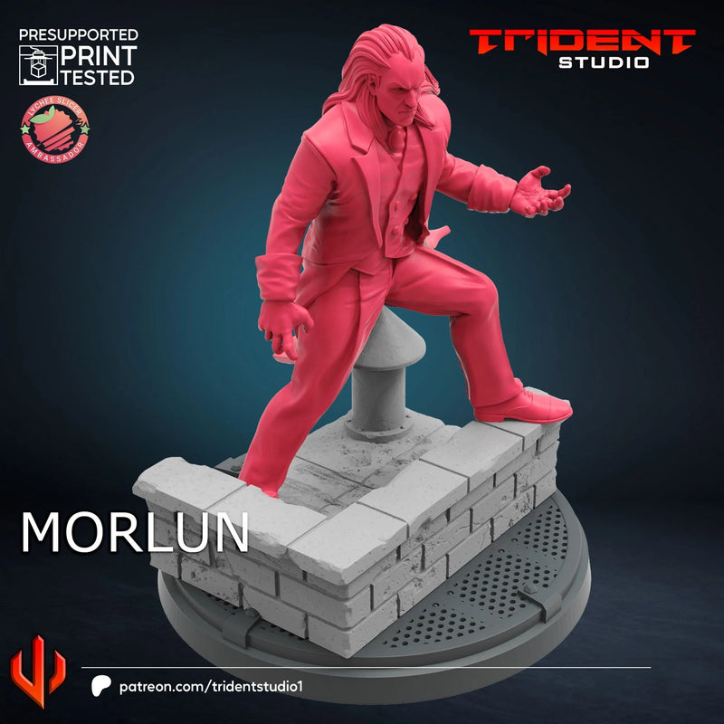 Morlun Marvel MCP-compatible 40mm resin proxy miniature by Trident Miniatures - product image 3