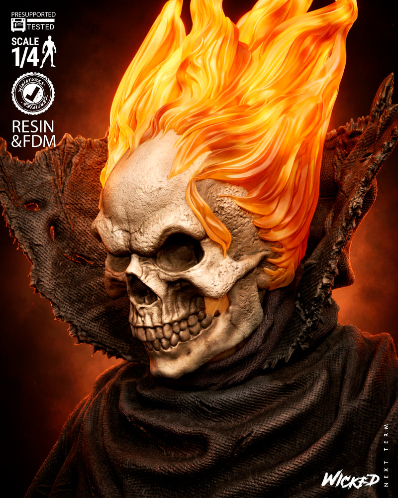 Caleb Portrait Bust resin bust kit view 3