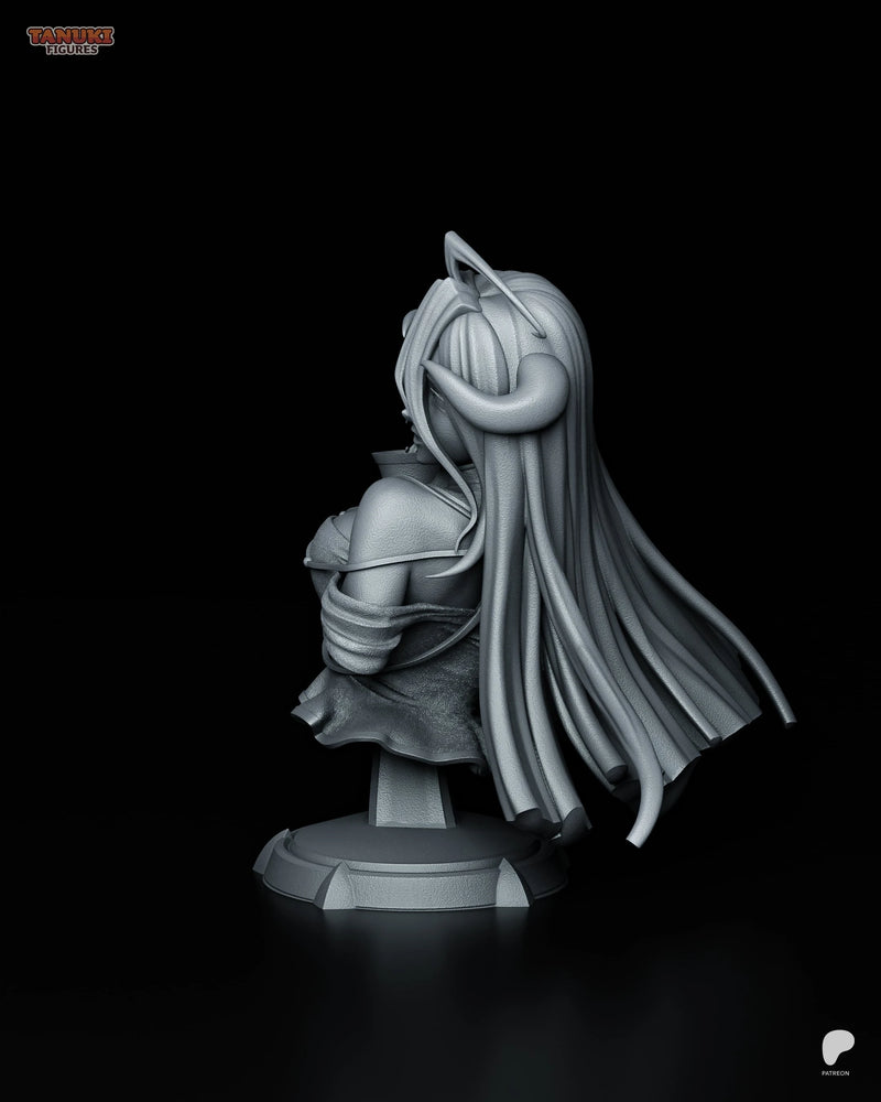 Albedo Resin Statue & Bust - Bust view 3