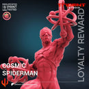 Cosmic Spider-Man Marvel MCP-compatible 40mm resin proxy miniature by Trident Miniatures - product image 3