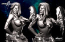 Captain Marvel Bust resin bust kit view 3