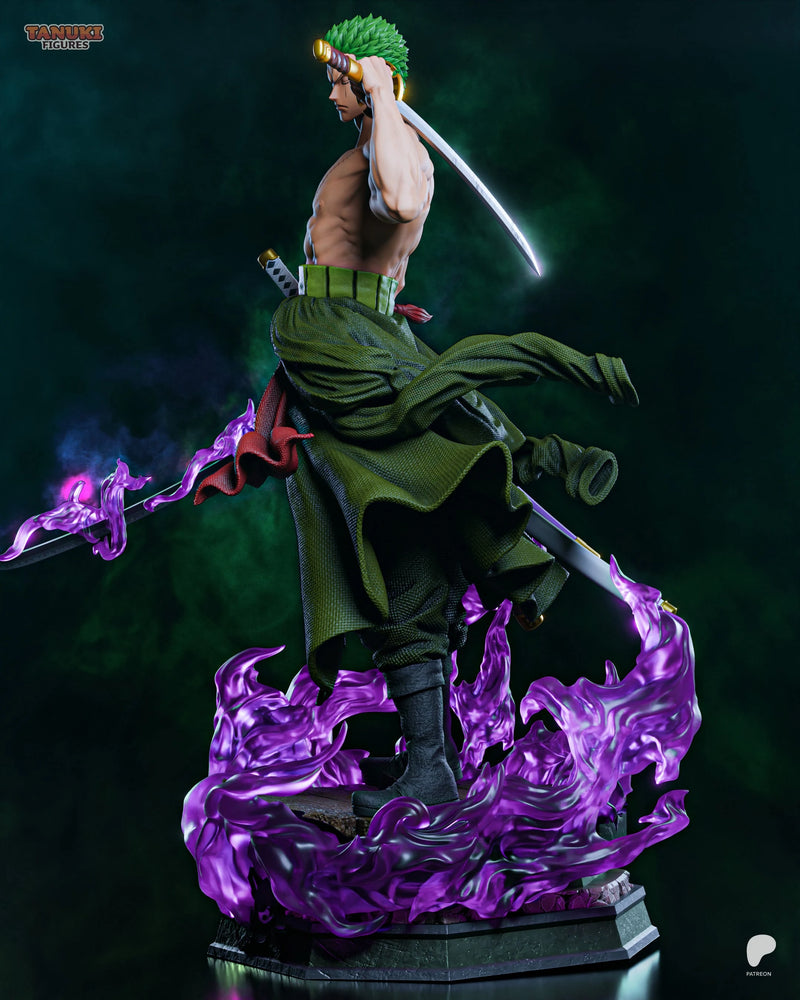 Zoro Resin Statue & Bust - Full Size view 3