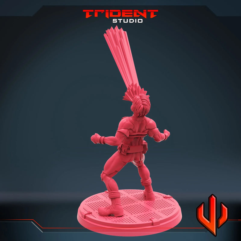 Cyclops - Sculpt B Marvel MCP-compatible 40mm resin proxy miniature by Trident Miniatures - product image 3