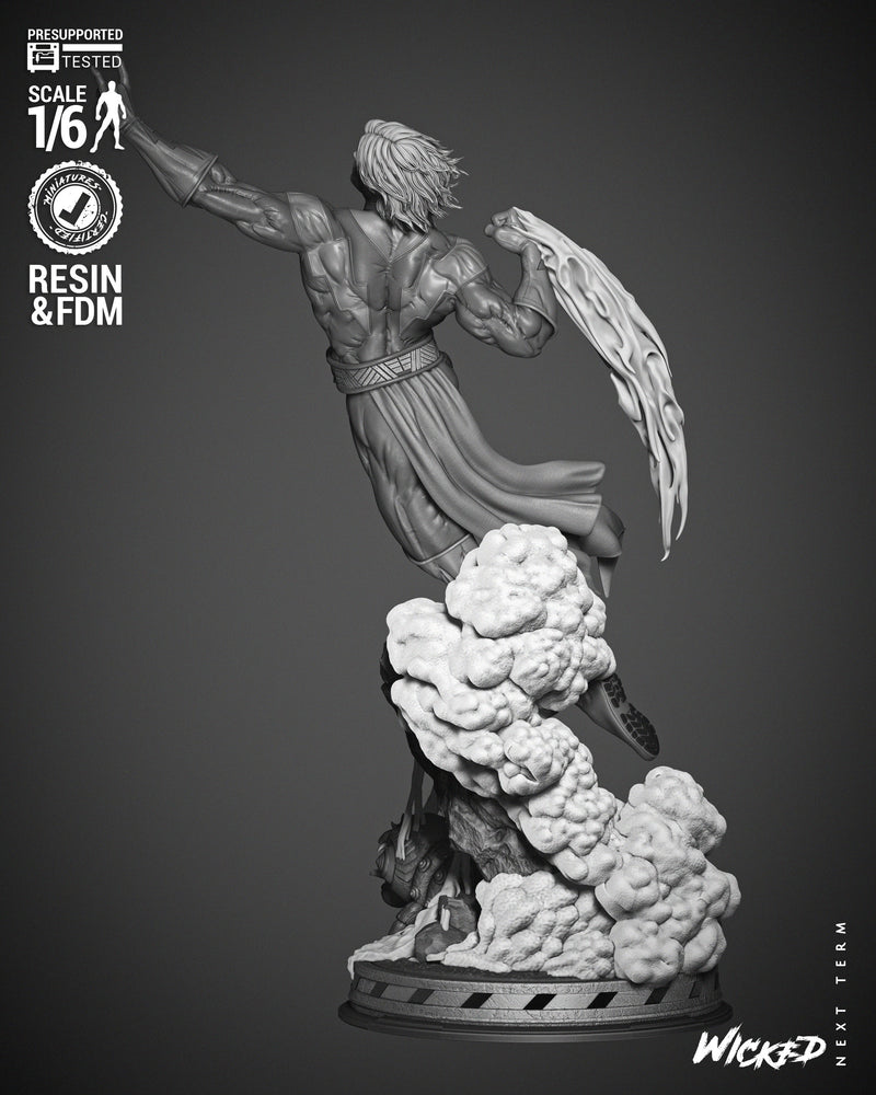 Adam Warlock Sculpture resin statue kit view 3