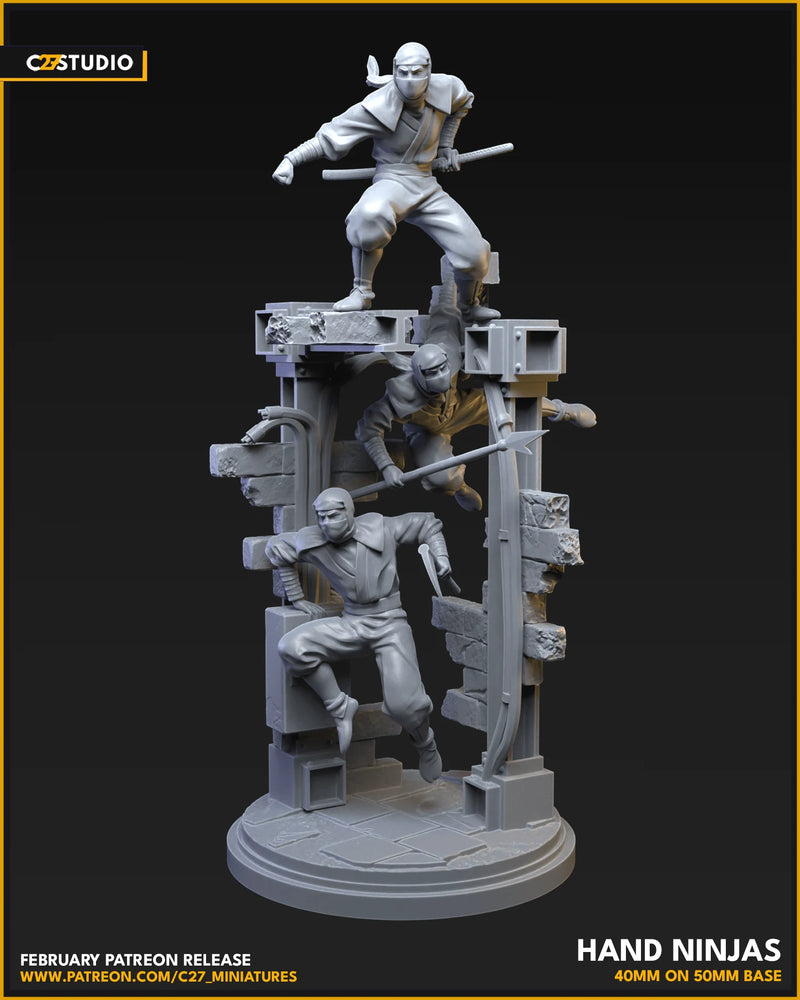 Hand NInjas Marvel MCP-compatible resin miniature by C27 Studios - product image 3