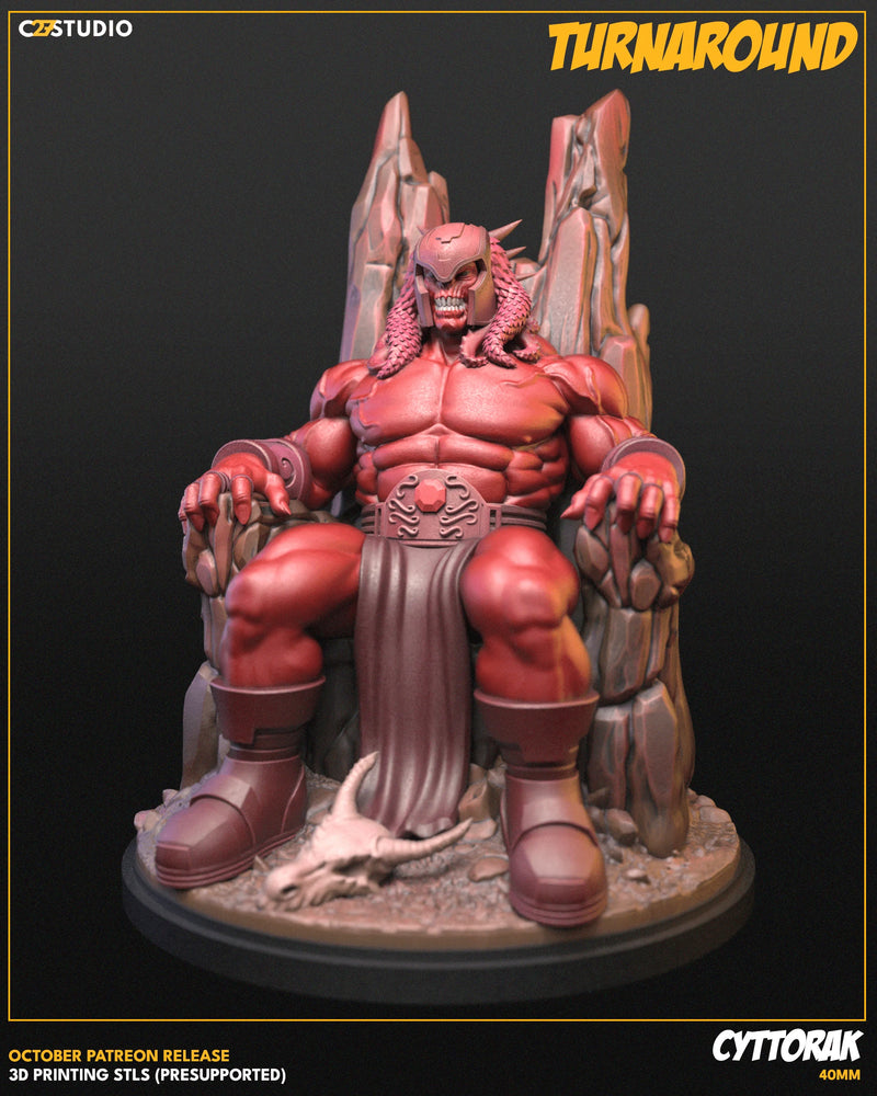 Cyttorak Marvel MCP-compatible resin miniature by C27 Studios - product image 3