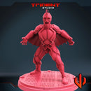 Black Bolt - Sculpt B Marvel MCP-compatible 40mm resin proxy miniature by Trident Miniatures - product image 3