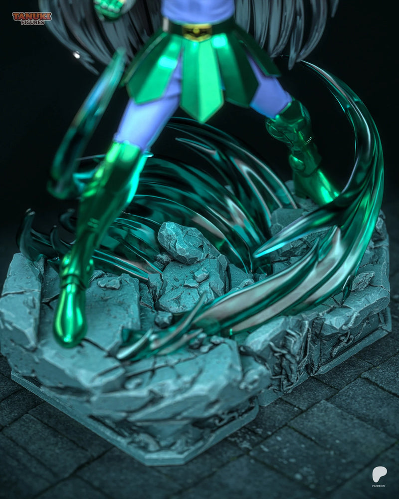 Shiryu Resin Statue & Bust - Full Size view 3