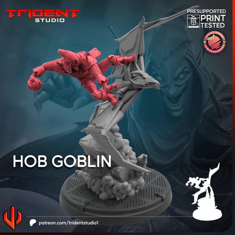 Hobgoblin Marvel MCP-compatible 40mm resin proxy miniature by Trident Miniatures - product image 3