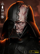 SW3D January 2026 Term Darth Vader Battle Damage Portrait Bust