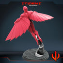 Classic Falcon Marvel MCP-compatible 40mm resin proxy miniature by Trident Miniatures - product image 3