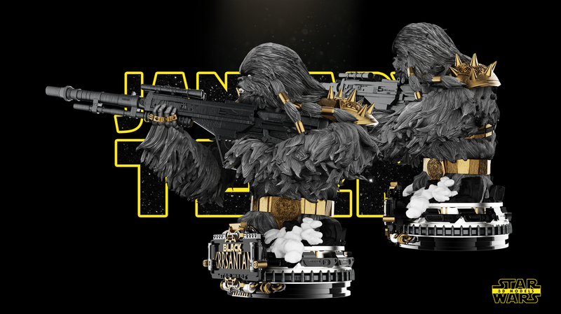 Black Krrsantan Bust