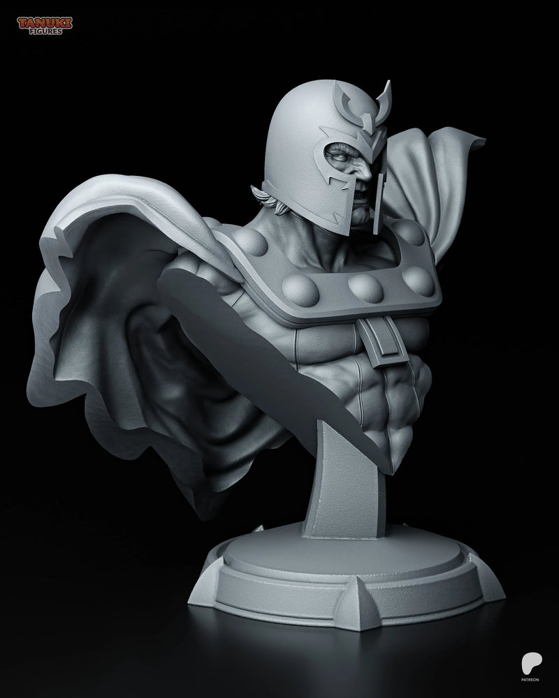 Magneto Resin Statue & Bust - Bust view 3