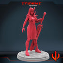 Magik Phoenix - Sculpt B Marvel MCP-compatible 40mm resin proxy miniature by Trident Miniatures - product image 3
