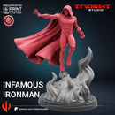 Infamous Iron Man Marvel MCP-compatible 40mm resin proxy miniature by Trident Miniatures - product image 3