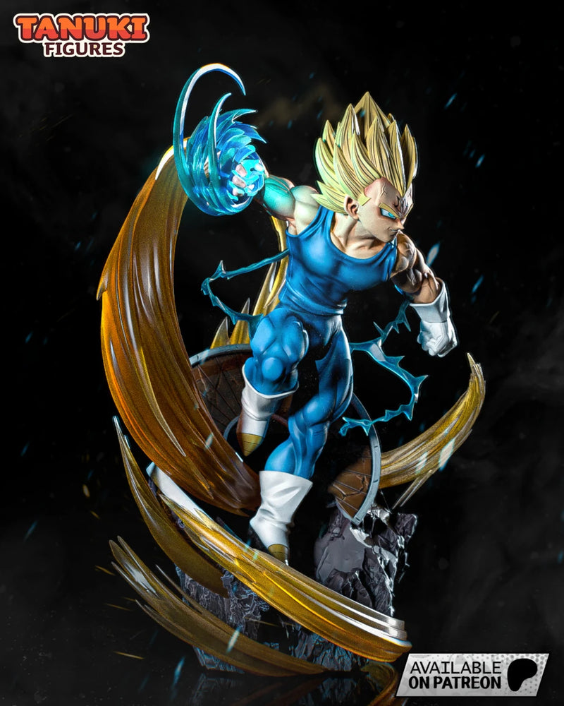 Vegeta Resin Statue & Bust - Full Size view 3