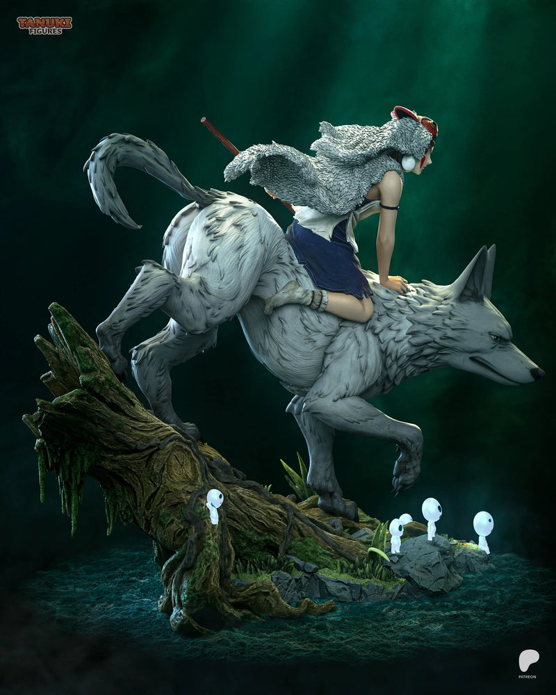 San Resin Statue & Bust - Full Size view 3