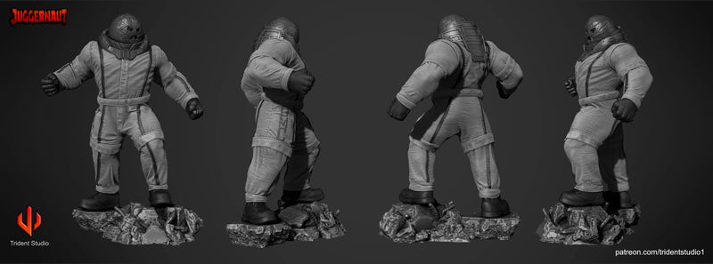 Juggernaut Deadpool 2 Marvel resin statue by Trident Miniatures - product image 3