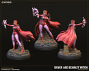 Scarlet Witch (Silver Age) Marvel MCP-compatible resin miniature by C27 Studios - product image 3