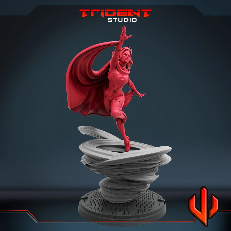 Storm Marvel MCP-compatible 40mm resin proxy miniature by Trident Miniatures - product image 3