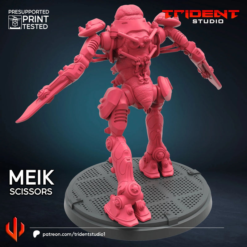 Meik Scissors Thor Ragnarok Marvel MCP-compatible 40mm resin proxy miniature by Trident Miniatures - product image 3