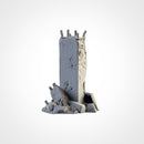 City Debris 3D printed terrain view 3