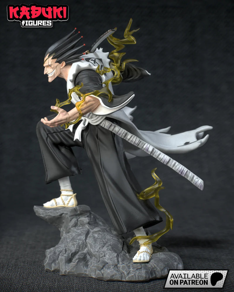 Zaraki Kenpachi Resin Statue - Full Size view 3
