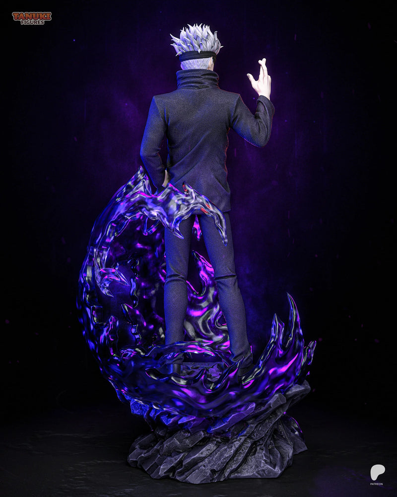Satoru Gojo Resin Statue & Bust - Full Size view 3