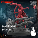 Madelyne Pryor Marvel MCP-compatible 40mm resin proxy miniature by Trident Miniatures - product image 3