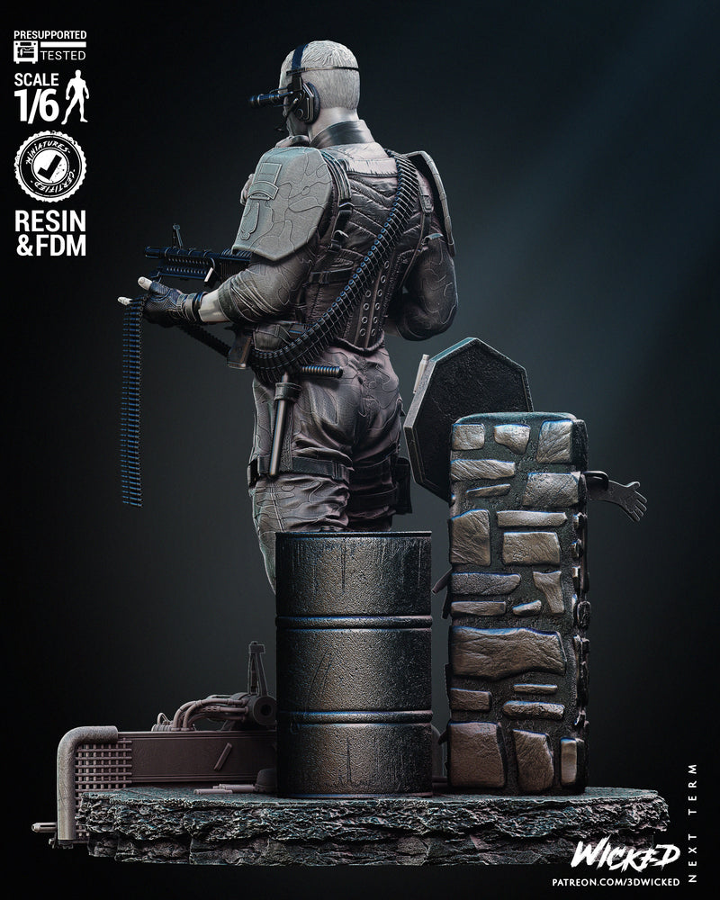 Andrew Scott Sculpture resin statue kit view 3
