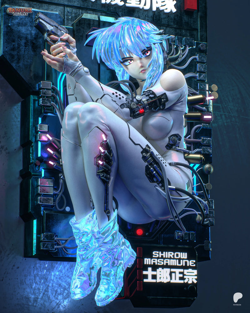 Motoko Resin Statue & Bust - Full Size view 3