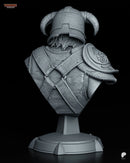 Dovahkiin Resin Statue & Bust - Bust view 3