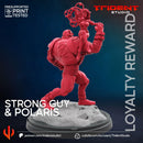Strongguy Polaris Marvel MCP-compatible 40mm resin proxy miniature by Trident Miniatures - product image 3