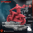 Winter Soldier Thunderbolts Marvel MCP-compatible 40mm resin proxy miniature by Trident Miniatures - product image 3