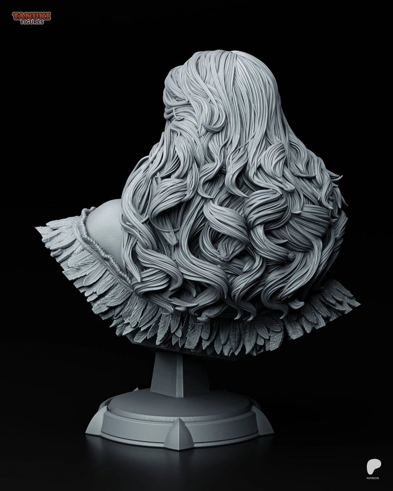 Yennefer Resin Statue & Bust - Bust view 3
