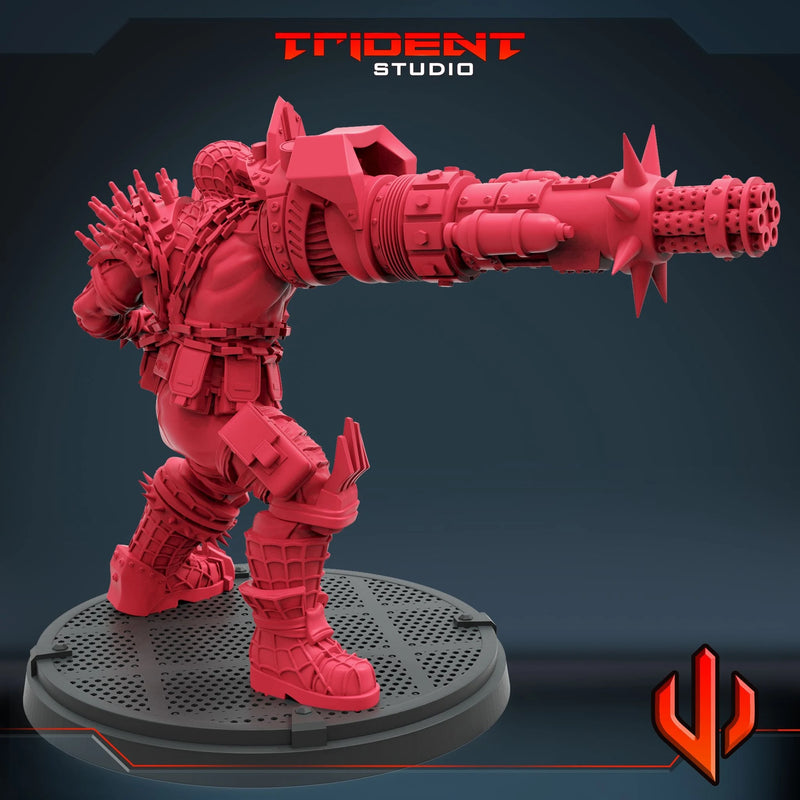 Cyborg Spider-Man Marvel MCP-compatible 40mm resin proxy miniature by Trident Miniatures - product image 3
