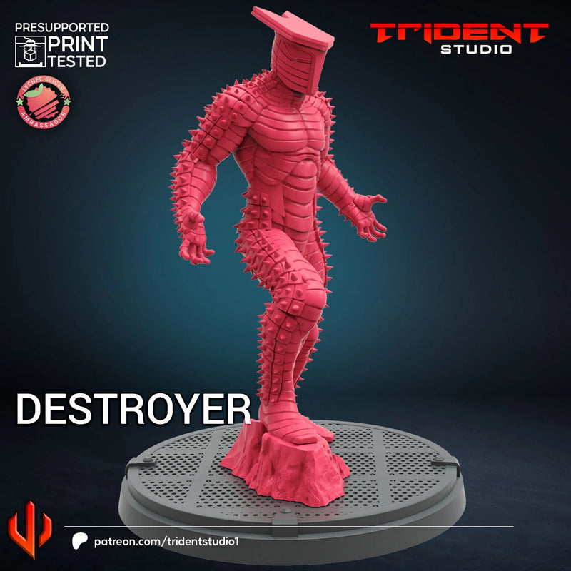 Destroyer Marvel MCP-compatible 40mm resin proxy miniature by Trident Miniatures - product image 3