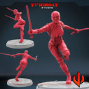 Nebula - Sculpt B Marvel MCP-compatible 40mm resin proxy miniature by Trident Miniatures - product image 3