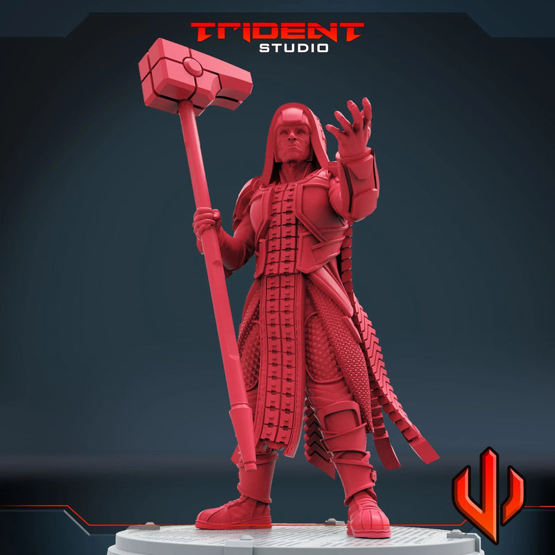 Ronan The Accuser - Sculpt B Marvel MCP-compatible 40mm resin proxy miniature by Trident Miniatures - product image 3