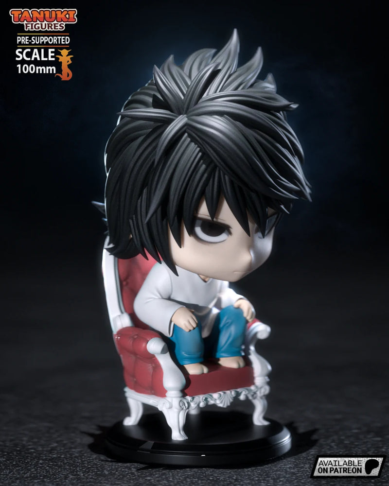 L Chibi Resin Figure - Chibi view 3