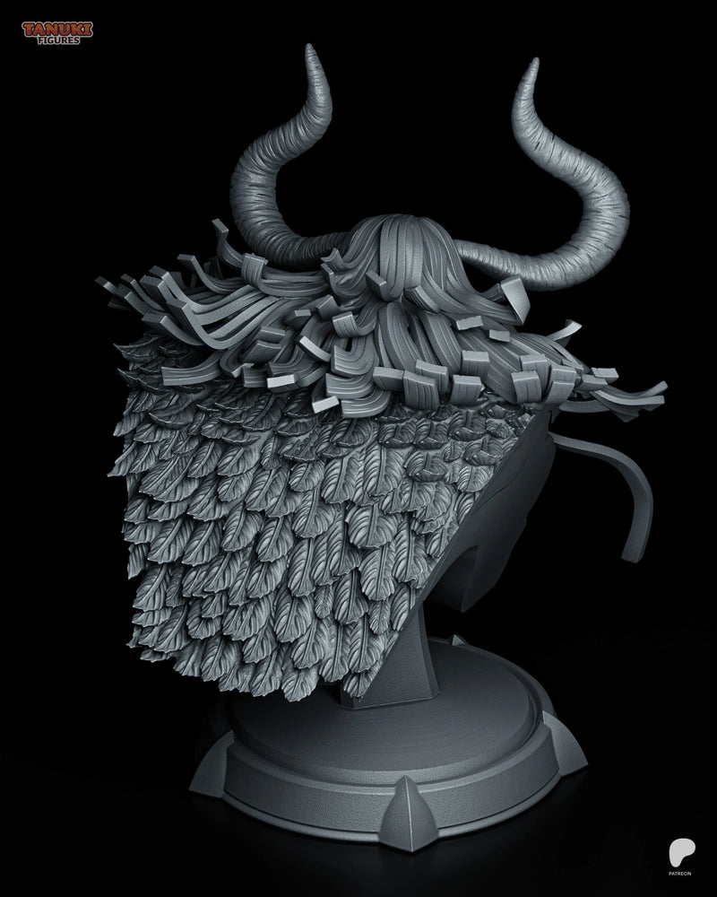 Kaido Resin Statue & Bust - Bust view 3