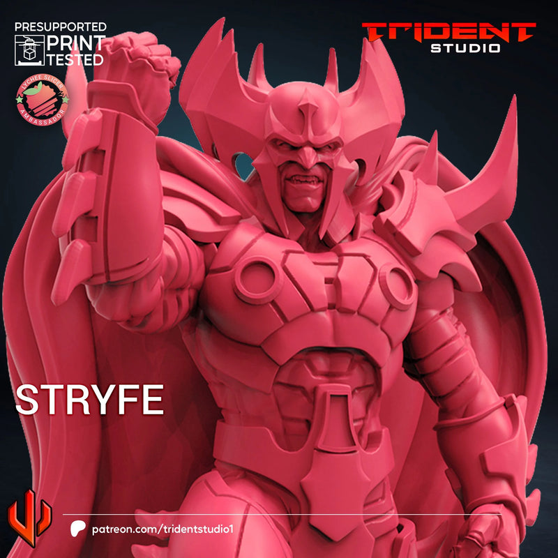 Stryfe Marvel MCP-compatible 40mm resin proxy miniature by Trident Miniatures - product image 3