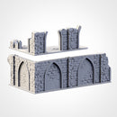 Classic Ruins WTC Set 01 3D printed terrain view 3