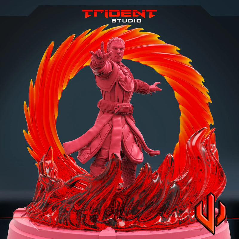 Doctor Strange Marvel MCP-compatible 40mm resin proxy miniature by Trident Miniatures - product image 3