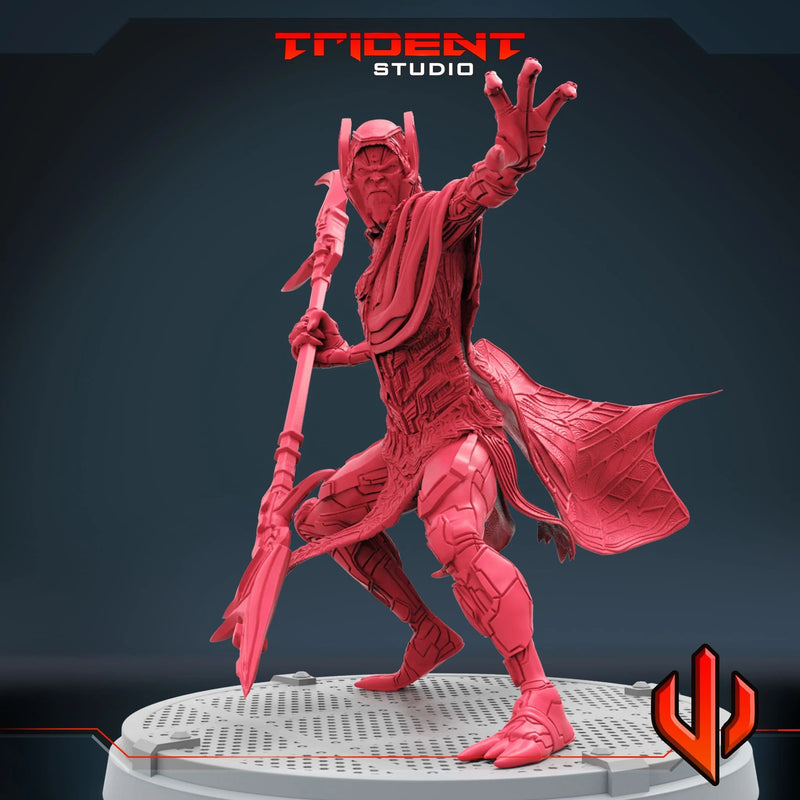 Corvus Glaive Marvel MCP-compatible 40mm resin proxy miniature by Trident Miniatures - product image 3